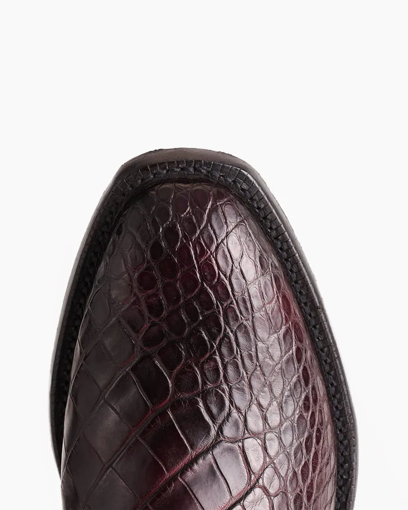Men‘s Artisan Crocodile Pattern Western Boot sold by Larosa product image thumbnail 5
