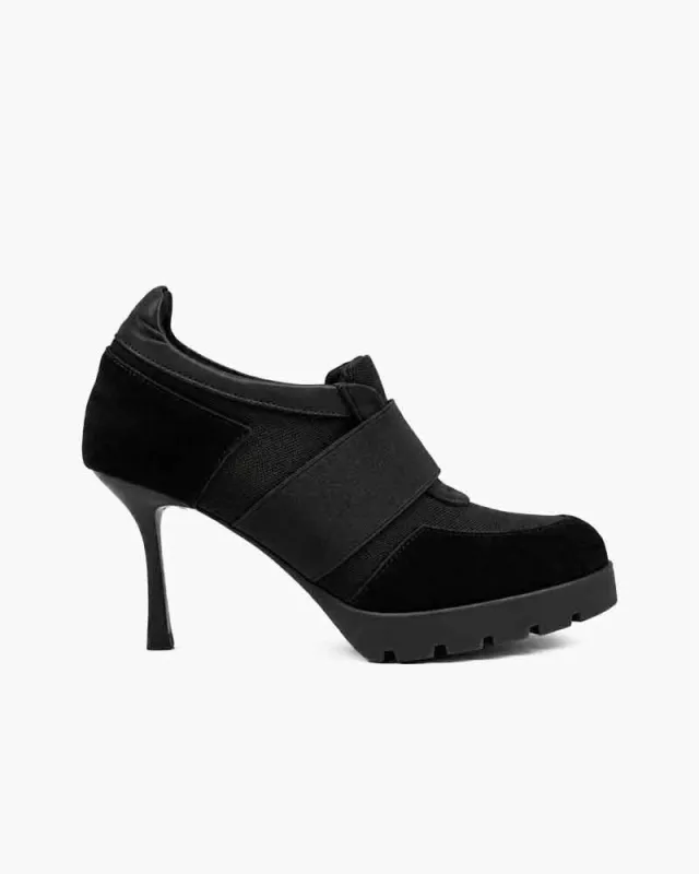 Sporty Platform Stiletto Sneaker Heels made by Larosa