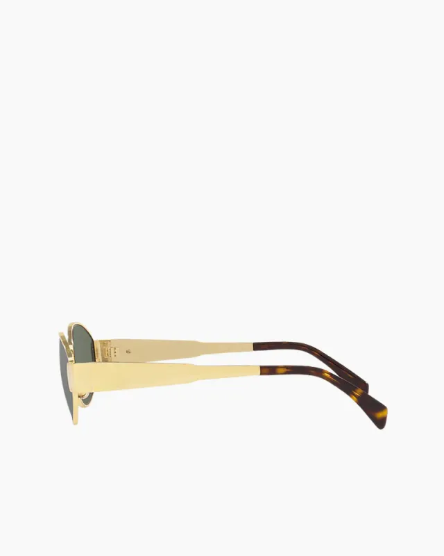 Urban Getaway Round Metal Frame Sunglasses made by Larosa