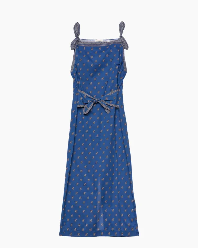 Summer Holiday Printed Wrap Midi Dress made by Larosa