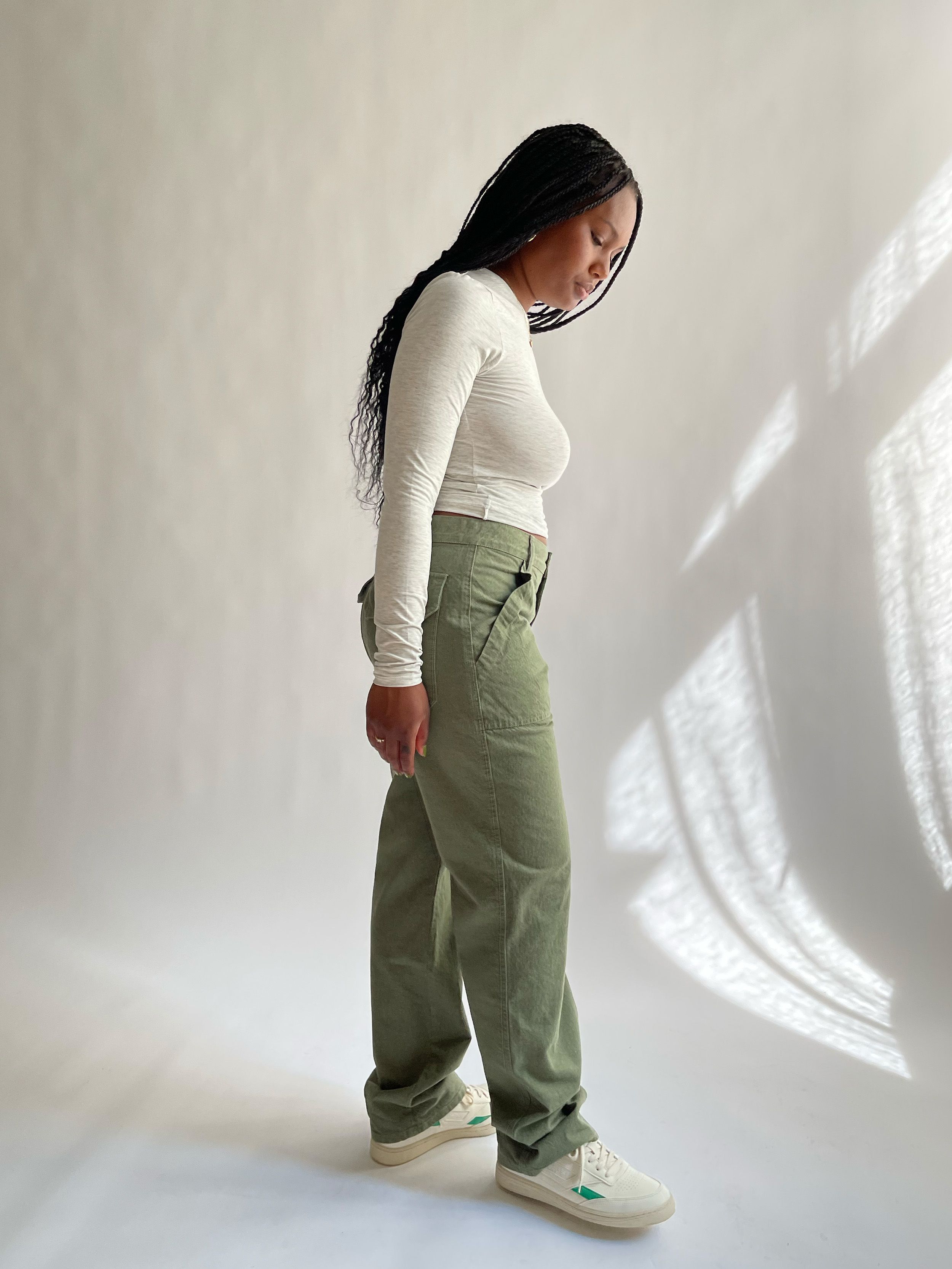 Go To Pants Green - Djerf Avenue sold by djerf avenue product image thumbnail 11
