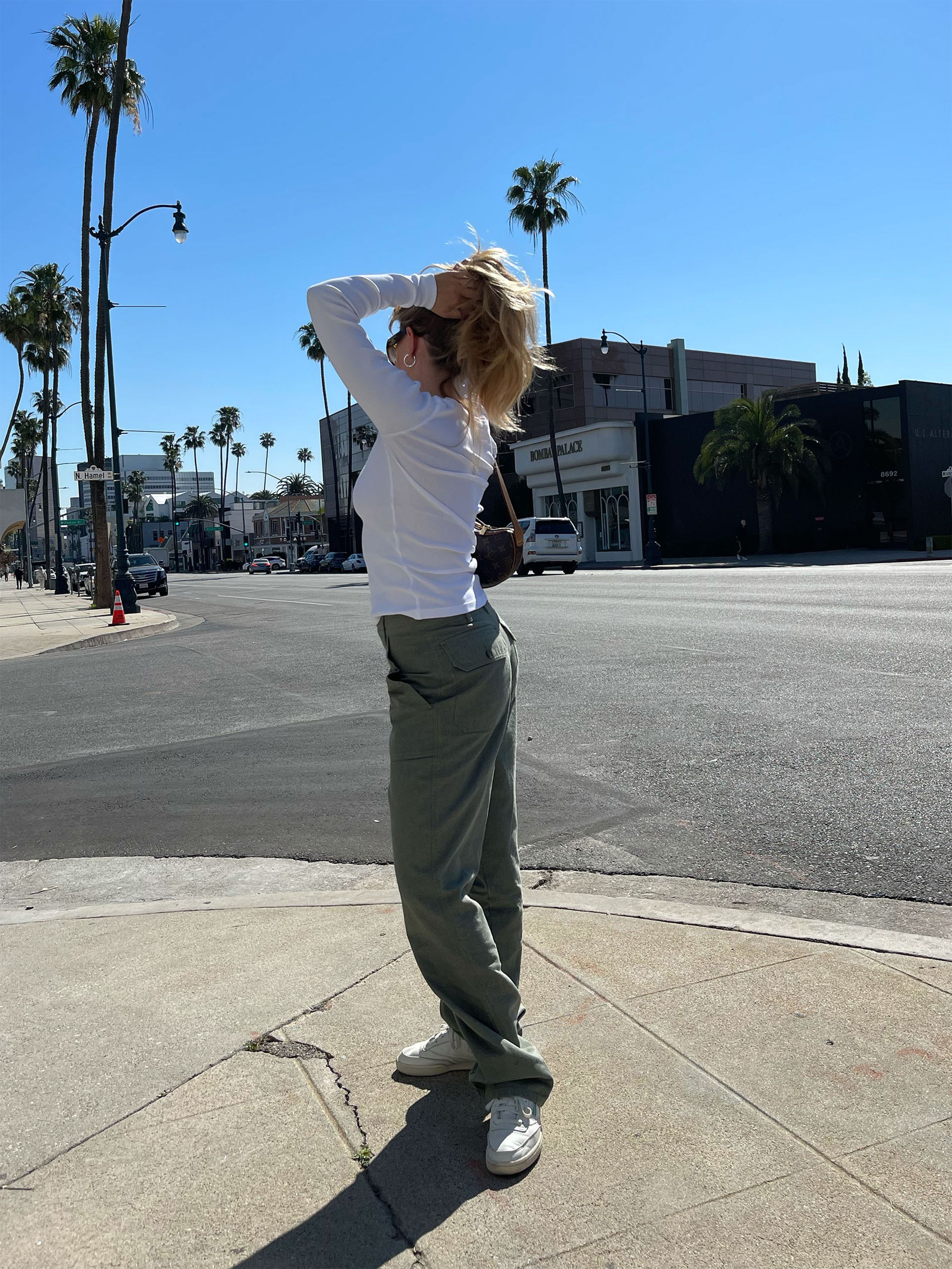 Go To Pants Green - Djerf Avenue sold by djerf avenue product image thumbnail 4