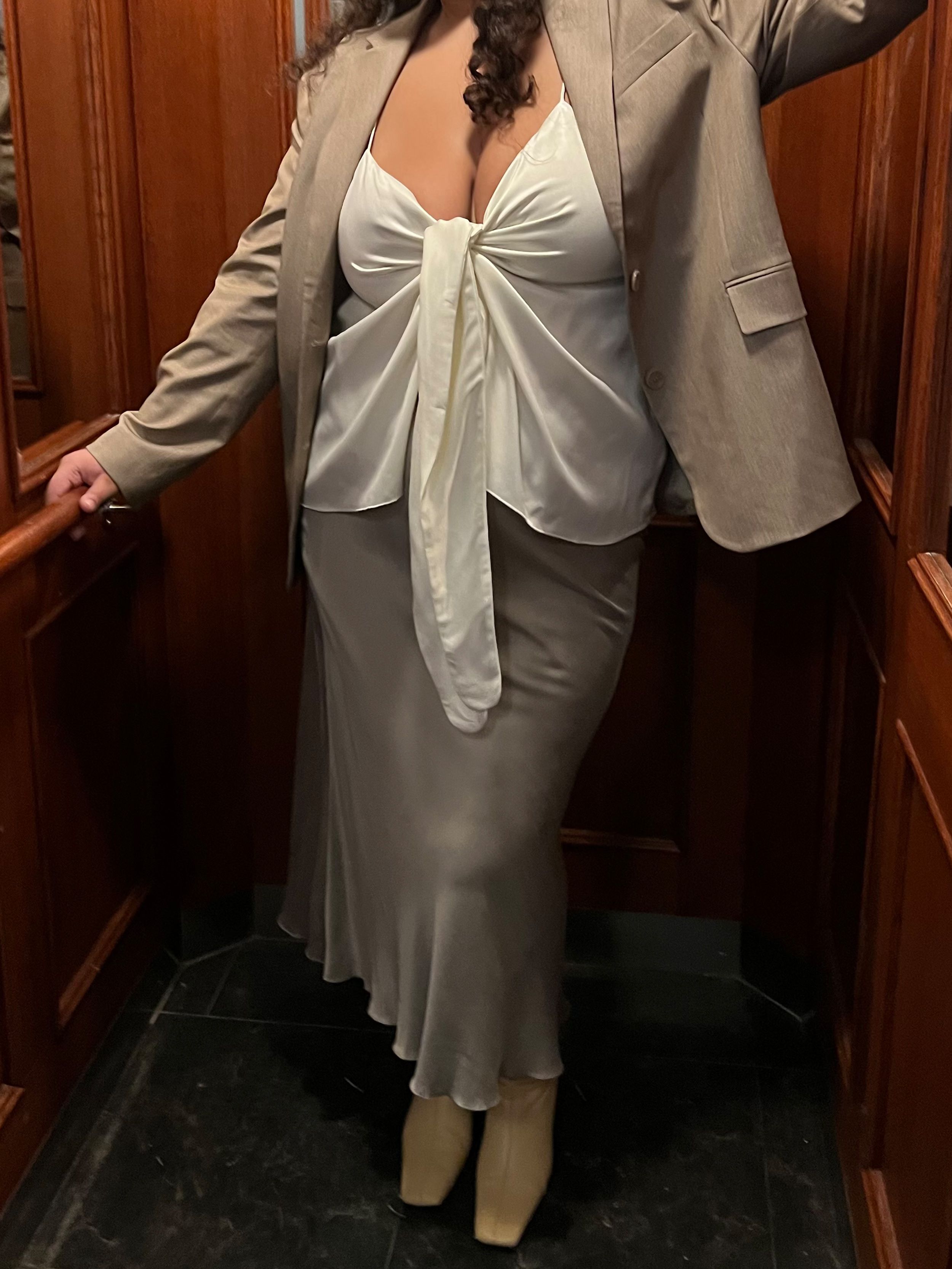 Tie Tank Top Cloud sold by djerf avenue product image thumbnail 12