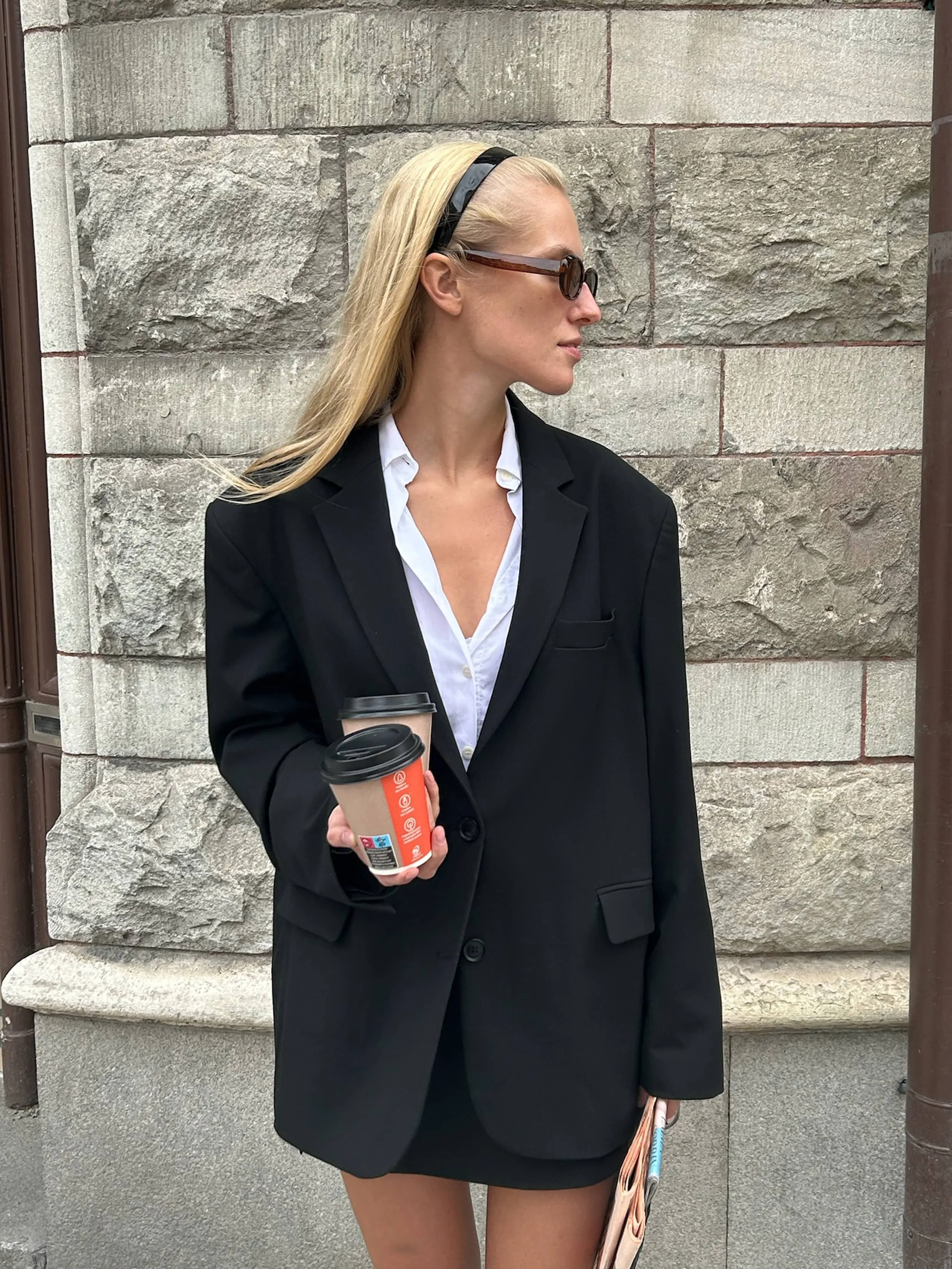 Forever Blazer Black sold by djerf avenue product image thumbnail 4