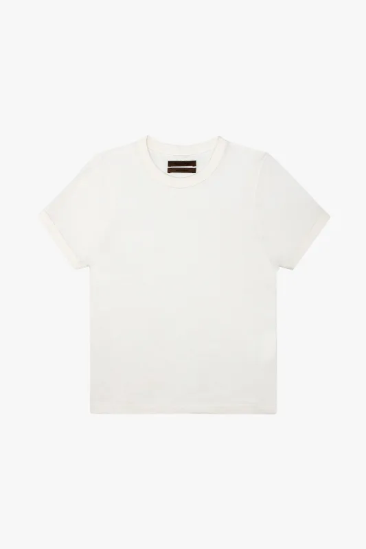 RIBBED TEE sold by Pearled Ivory