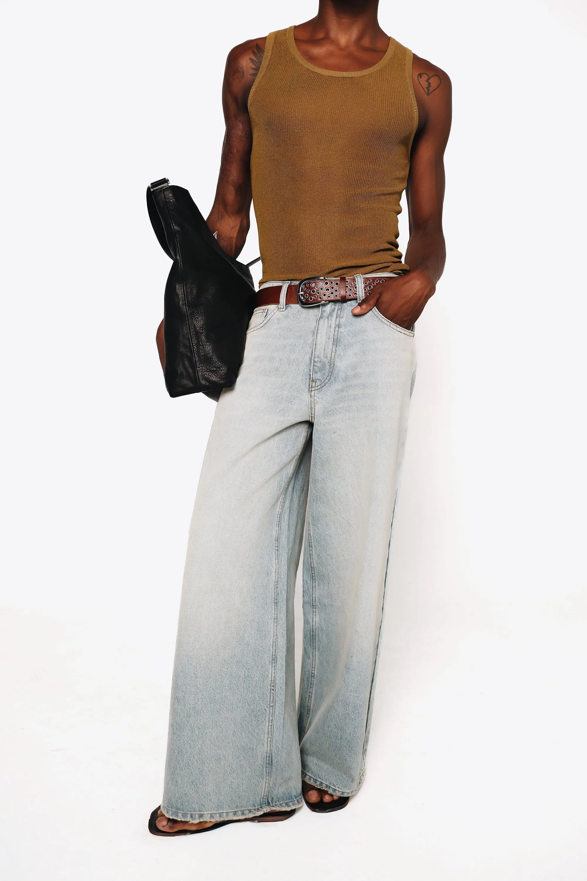 PI 1211 'LIGHT WASH' DENIM sold by Pearled Ivory product image thumbnail 3