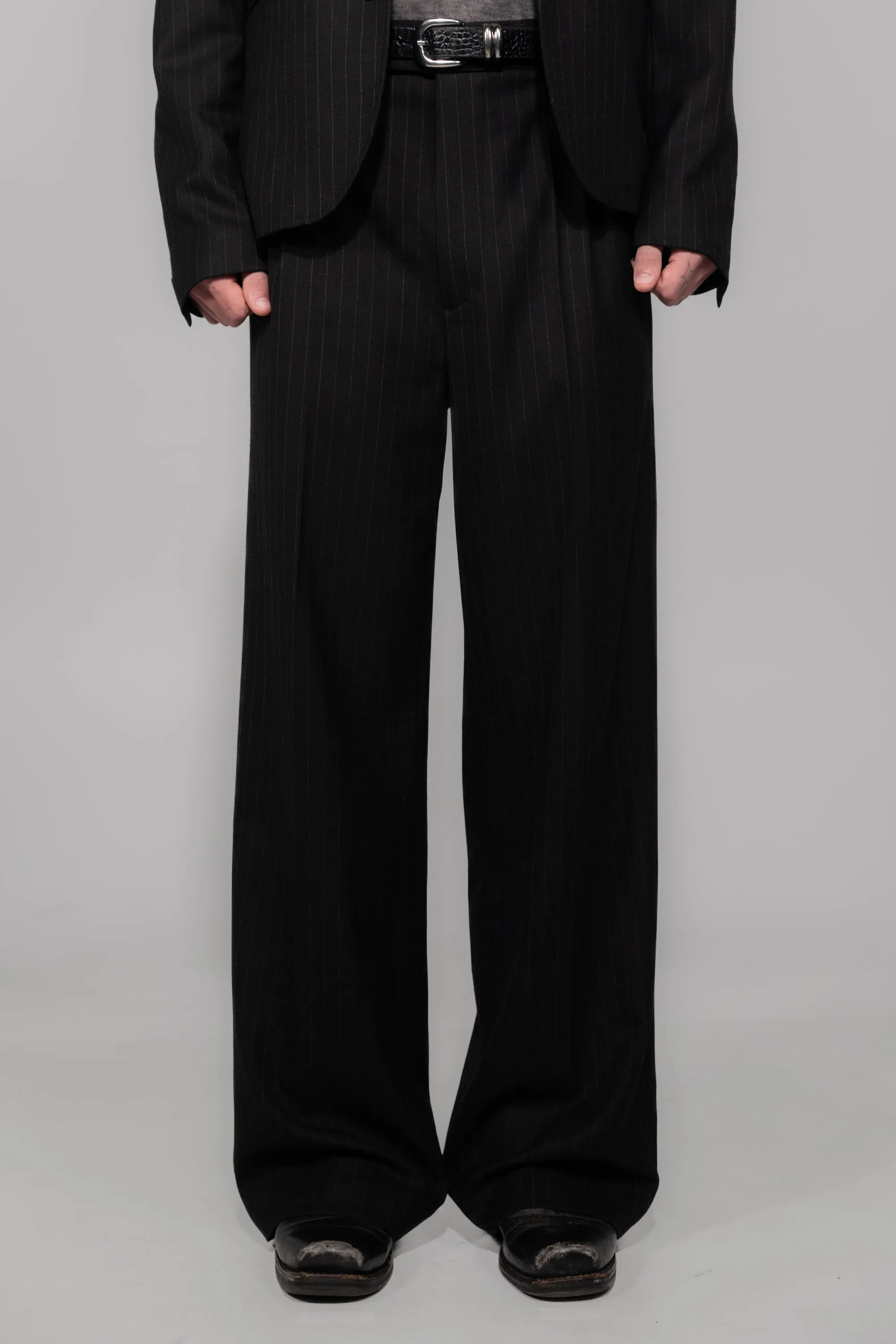 Solaire Trousers - Pinstripe sold by Pearled Ivory product image thumbnail 5