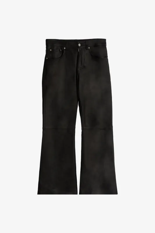 LEATHER FLARES sold by Pearled Ivory