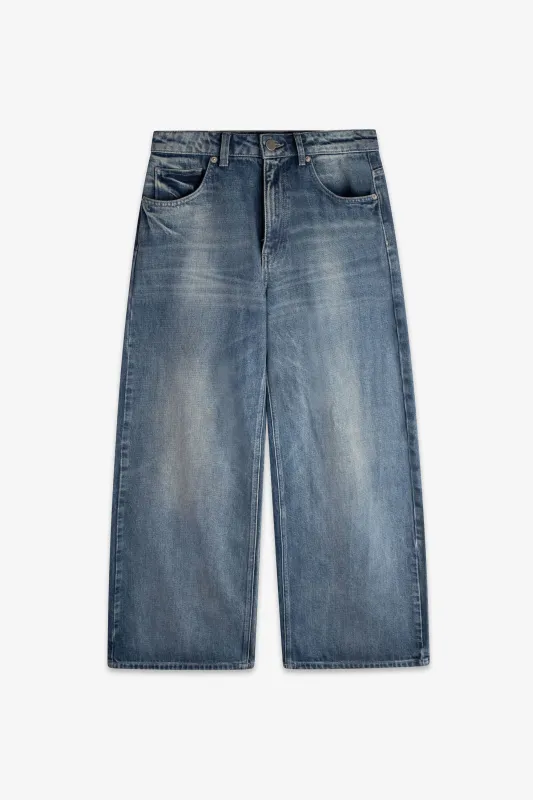 PI 1211 'WASHED INDIGO' DENIM sold by Pearled Ivory