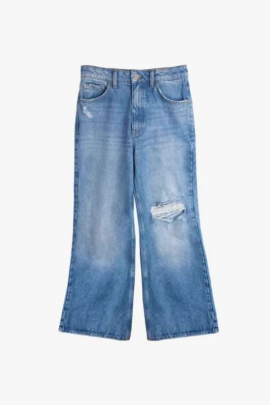 PI 1403 DISTRESSED 'SANDBLASTED BLUE' sold by Pearled Ivory