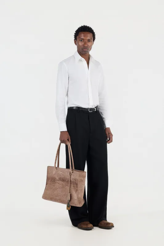 Dinner Shirt - White made by Pearled Ivory