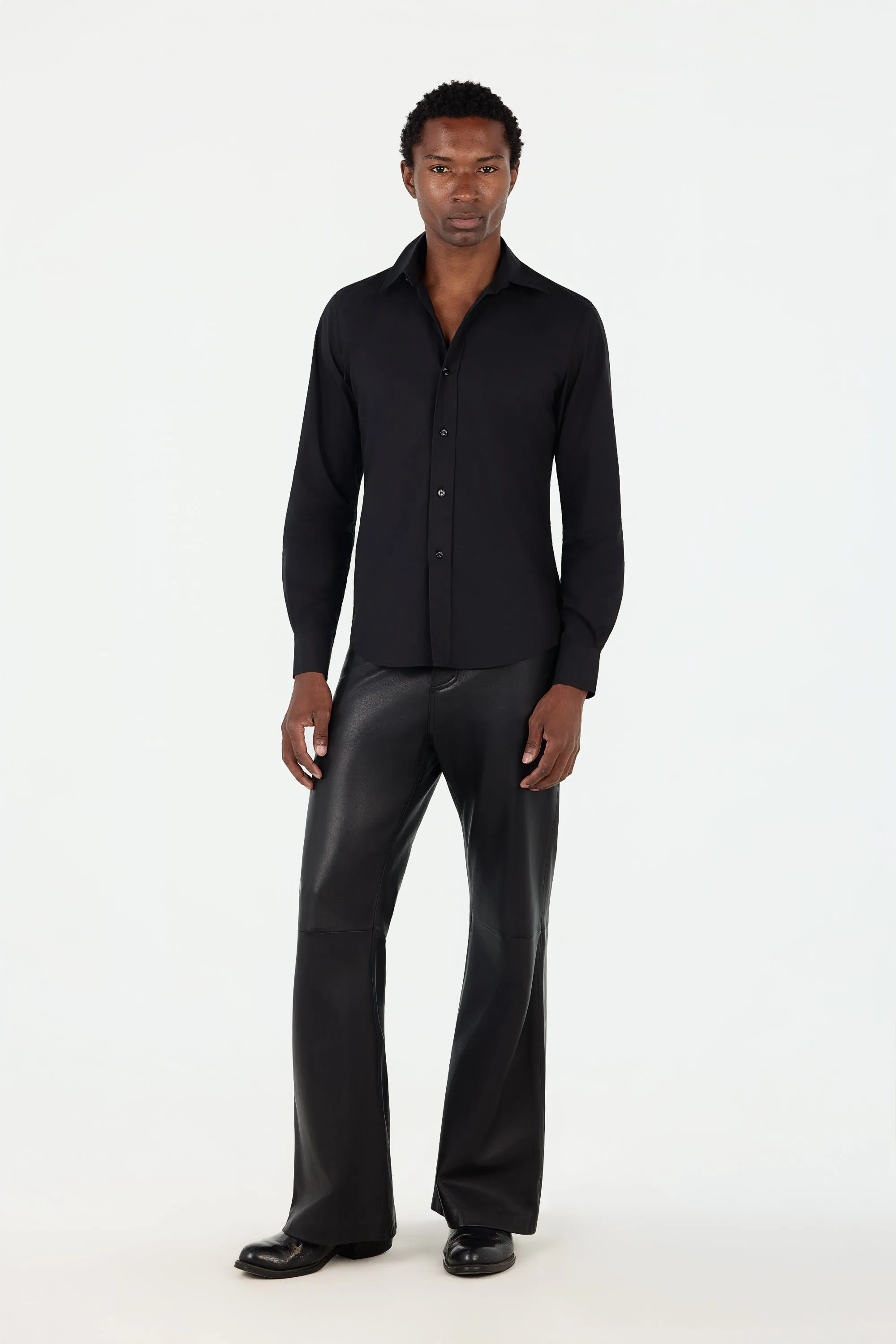 Dinner Shirt - Black sold by Pearled Ivory