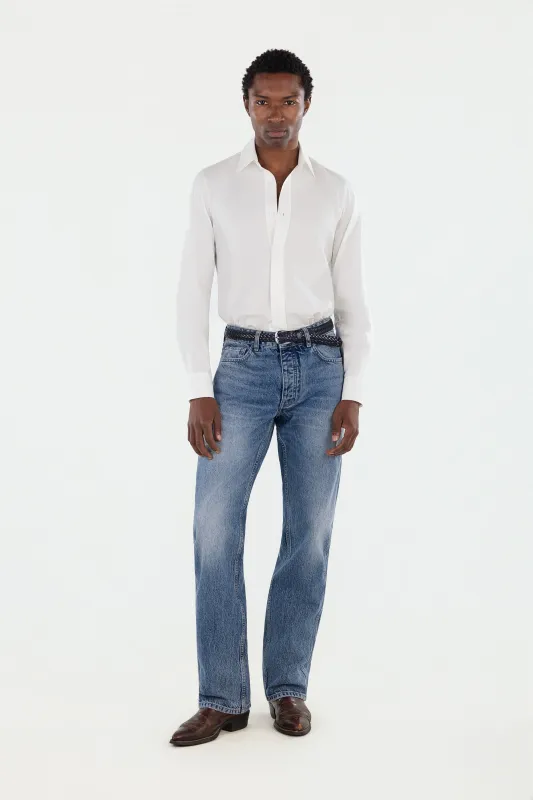 1958 'Carolina' Denim made by Pearled Ivory