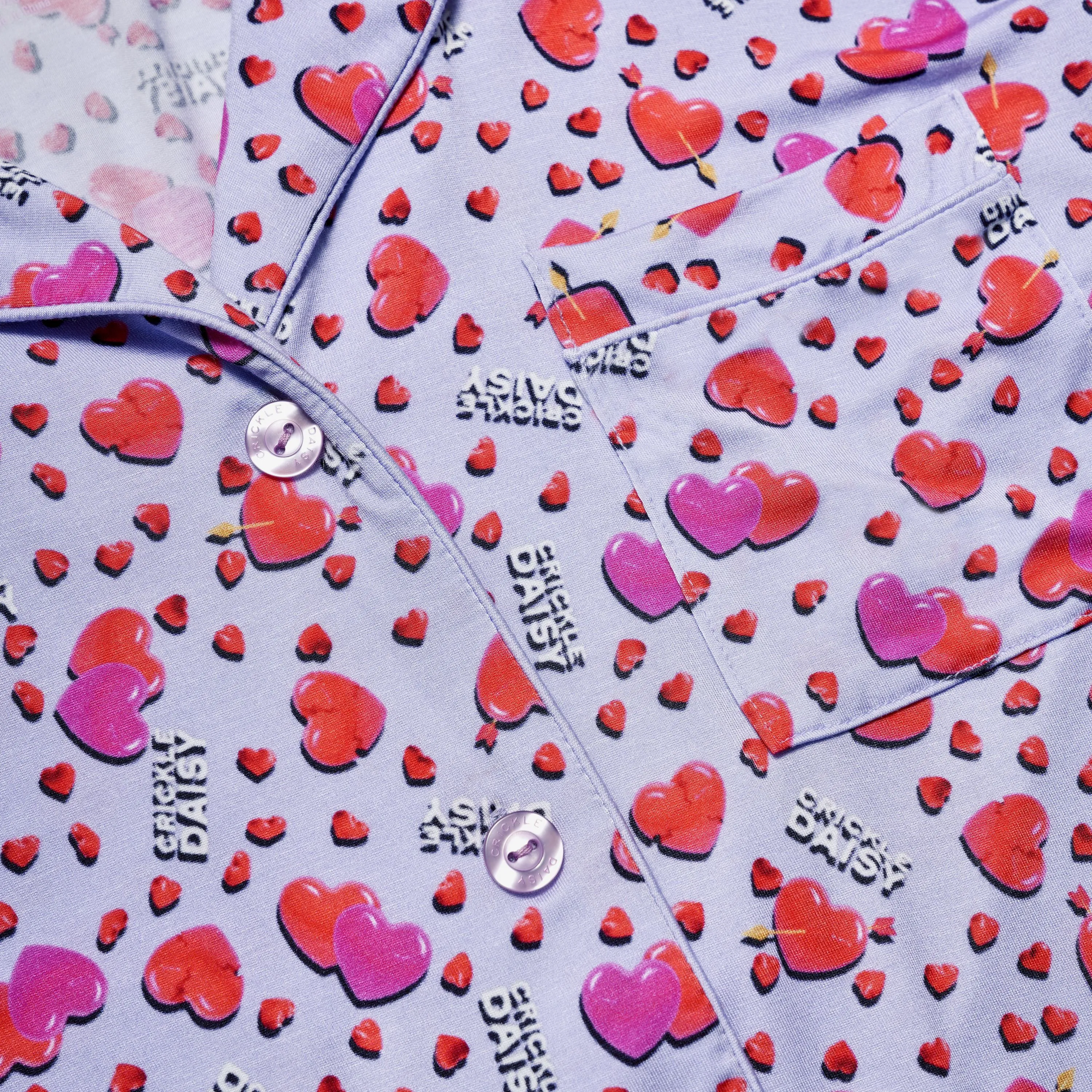 Love is in the Air Pajama Set sold by Crickle Daisy product image thumbnail 4