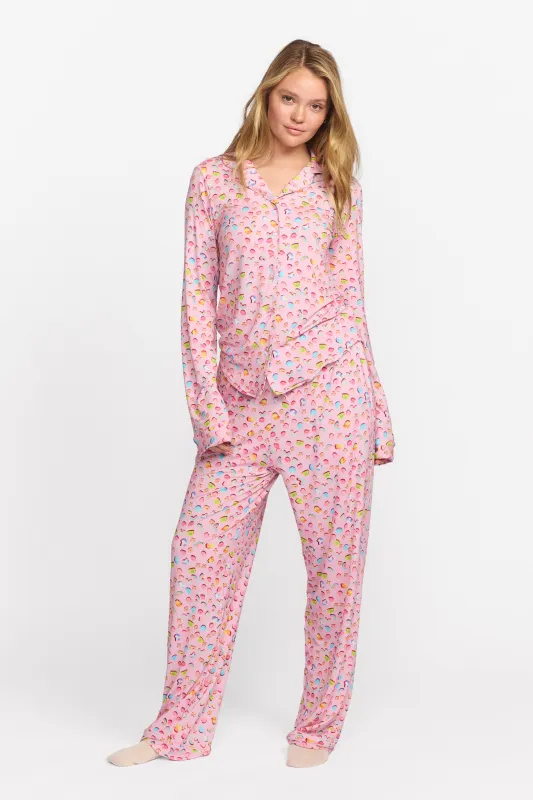 Marshmallow Charms Long Pajama Set sold by Crickle Daisy