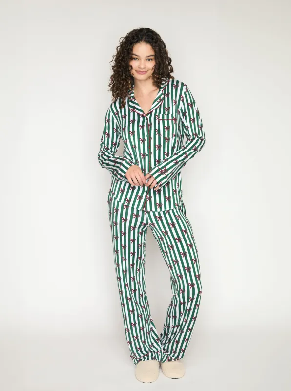 Naughty is the New Nice Pajama Set sold by Crickle Daisy