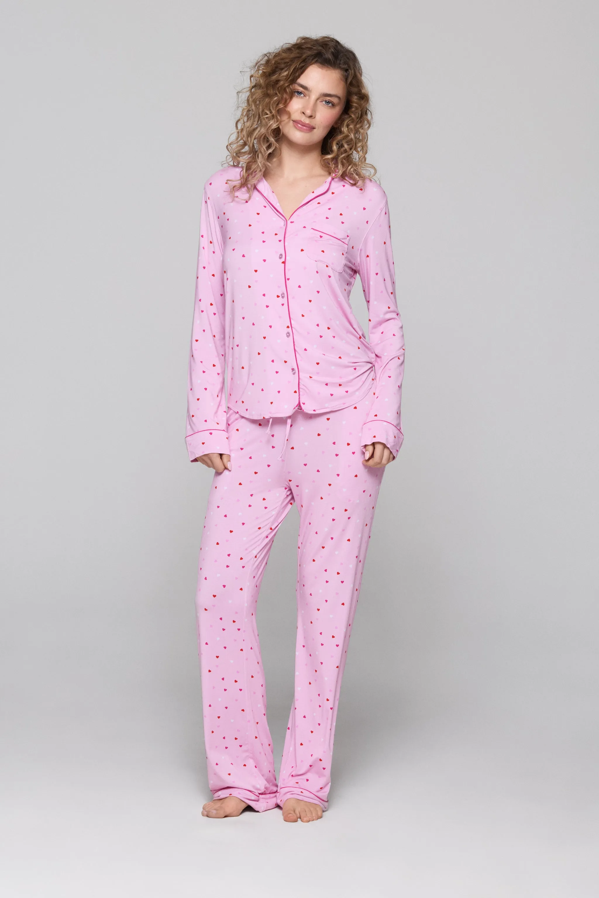 Sweetheart Pajama Set sold by Crickle Daisy product image thumbnail 2