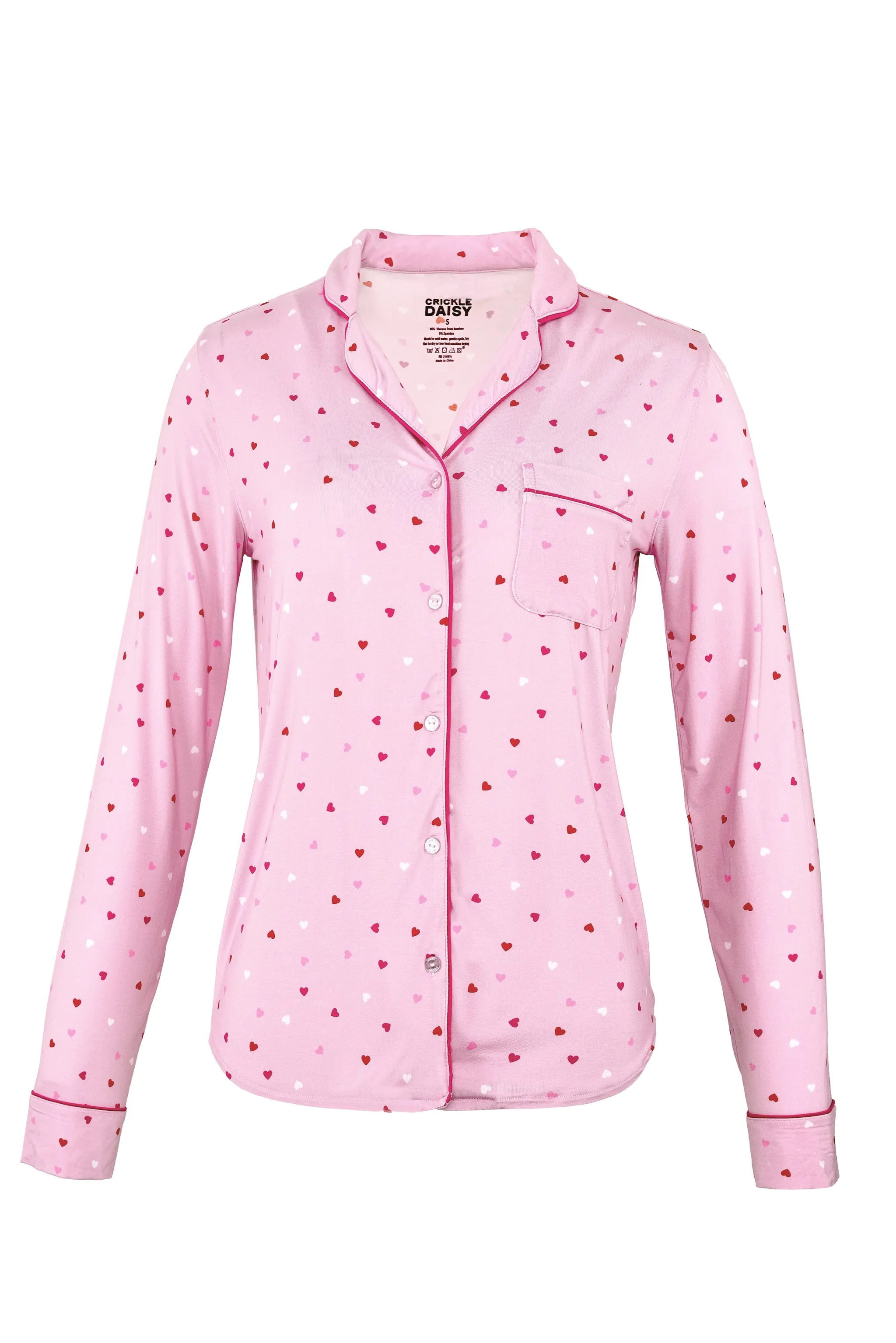 Sweetheart Pajama Set sold by Crickle Daisy product image thumbnail 5