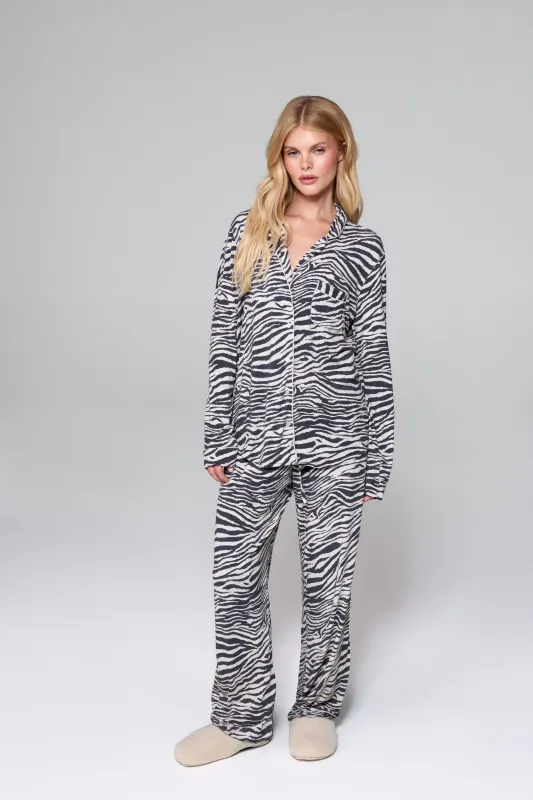 Sleepy Stripes Pajama Set made by Crickle Daisy