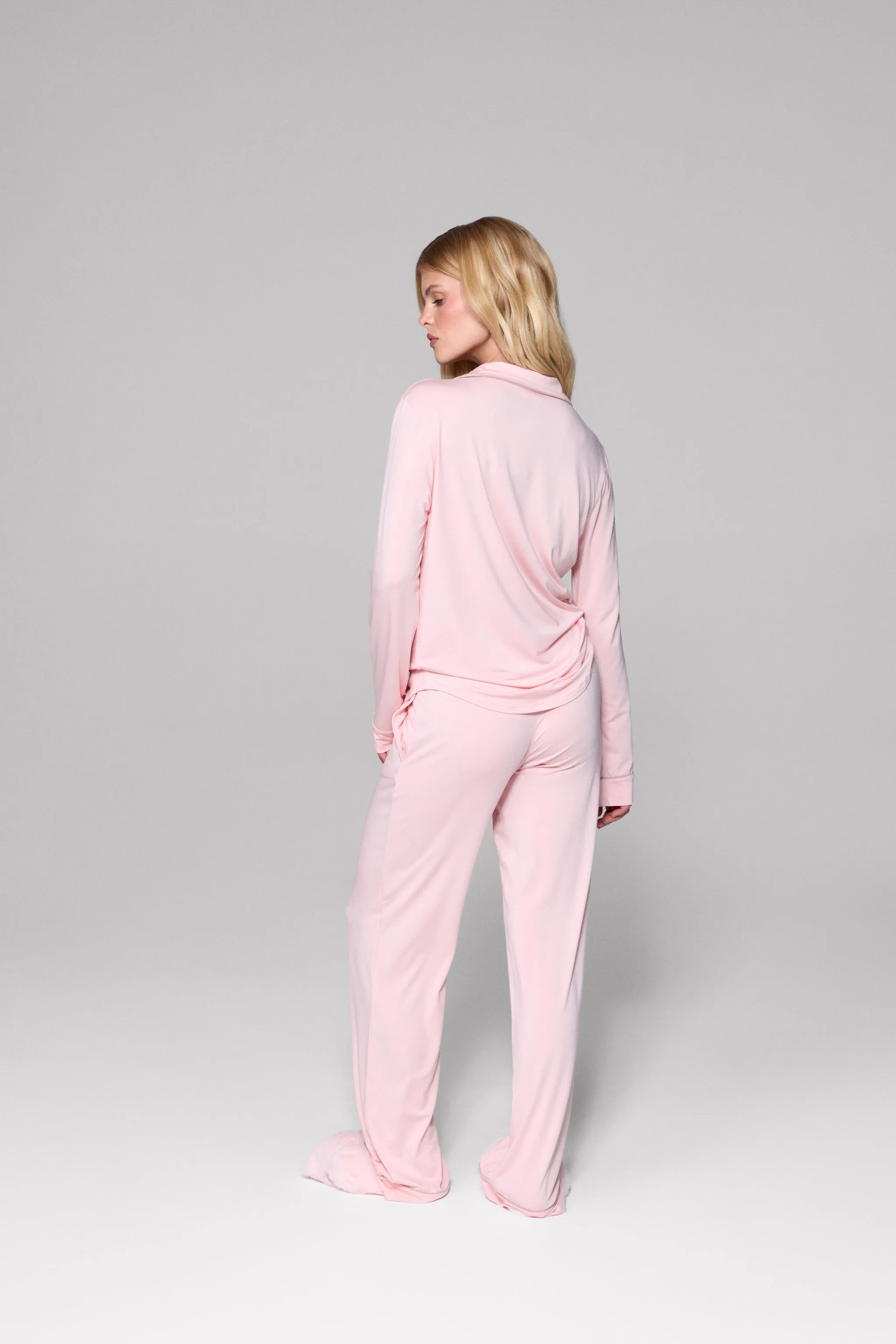 Pink Cloud Pajama Set sold by Crickle Daisy product image thumbnail 5