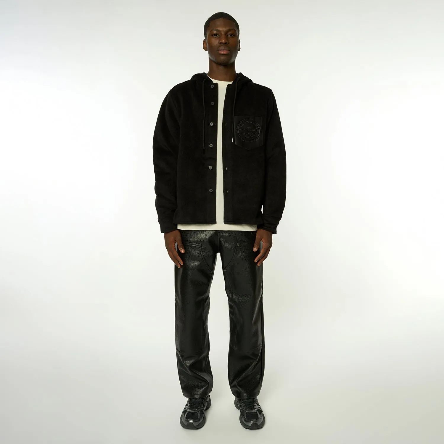 Hooded Flannel Shirt sold by Criminal Damage product image thumbnail 4
