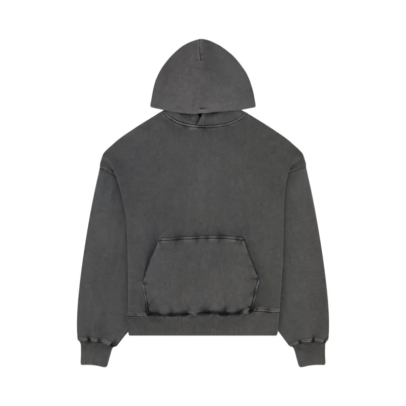 BLANX HOOD - GREY WASH sold by Criminal Damage