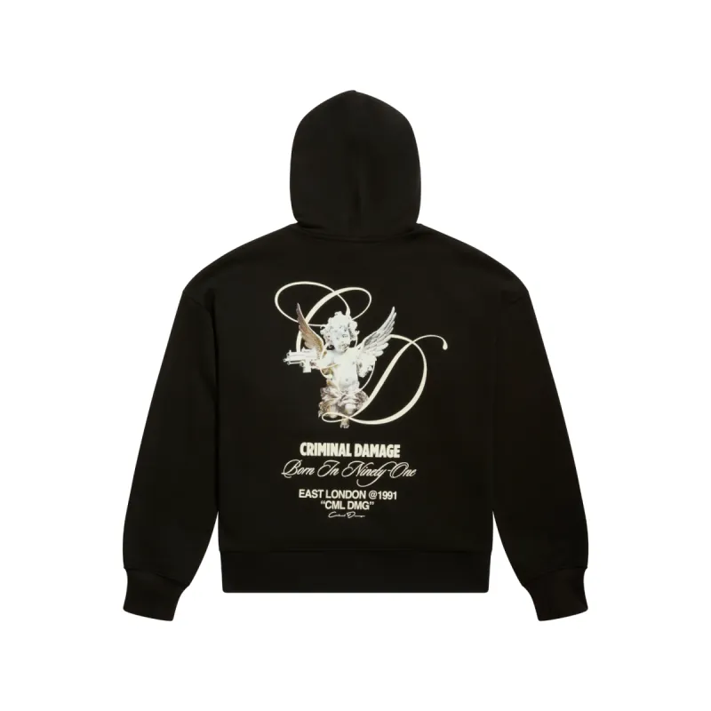 Cherub Hoodie BLACK sold by Criminal Damage