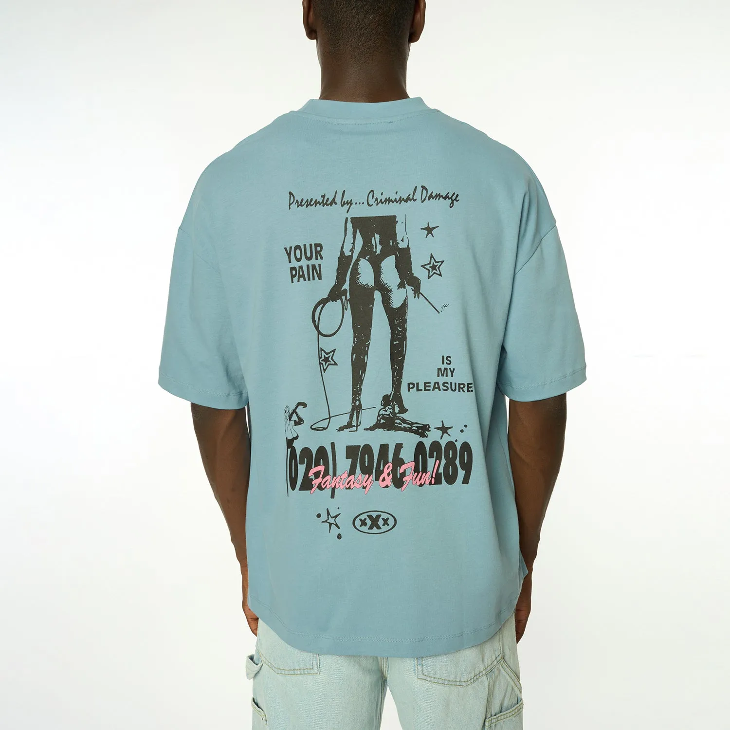 FANTASY & FUN T-SHIRT sold by Criminal Damage product image thumbnail 3