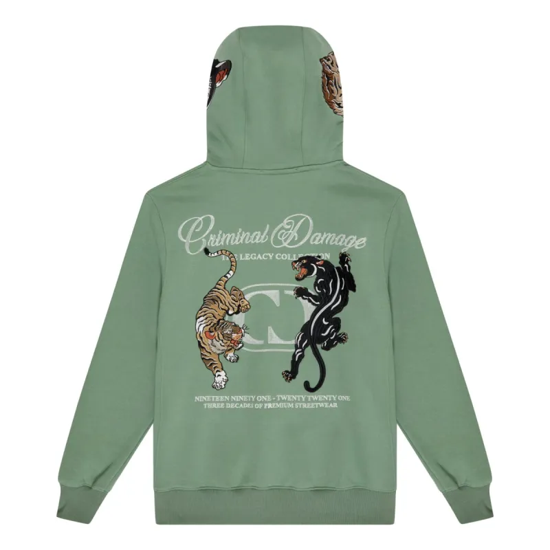 TWINS FIGHT HOODIE sold by Criminal Damage