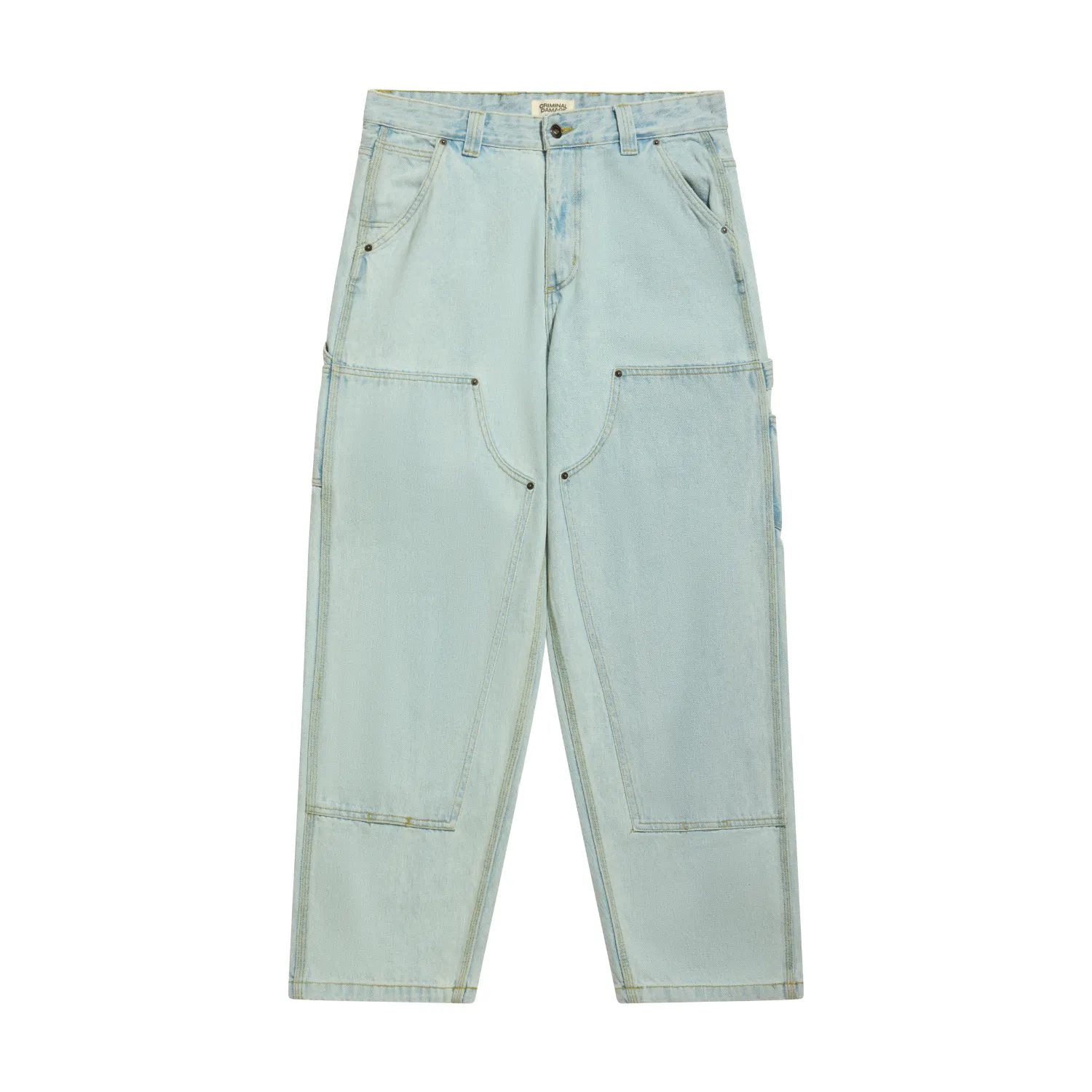 MERCER PANT - STONE WASH sold by Criminal Damage