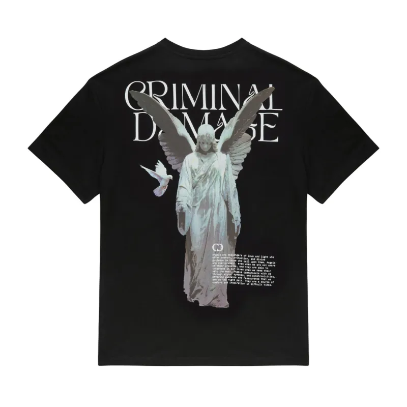 ANGEL SCULPTURE T-SHIRT sold by Criminal Damage
