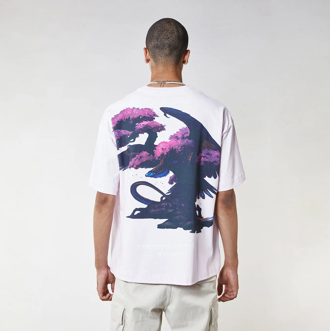DRAGON SCENIC GRAPHIC T-SHIRT sold by Criminal Damage product image thumbnail 4