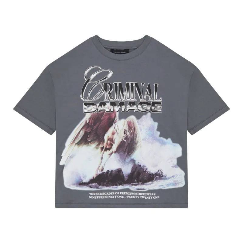 PEGASUS POSTER T-SHIRT sold by Criminal Damage