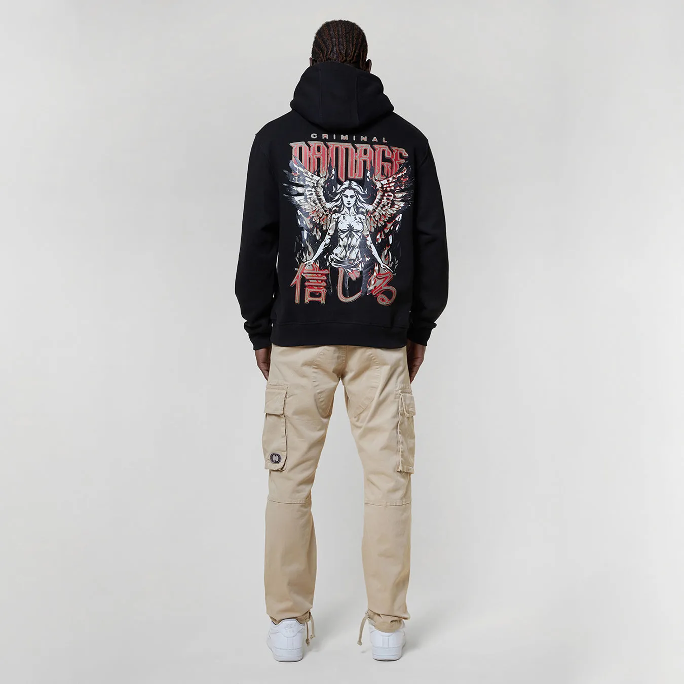 BELIEVE HOODIE sold by Criminal Damage product image thumbnail 4