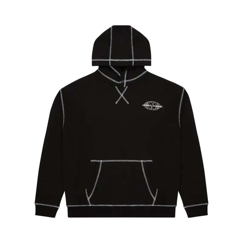 OVERLOCK HOODIE sold by Criminal Damage