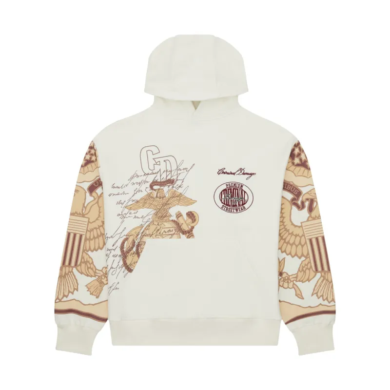 LETTER HOODIE sold by Criminal Damage