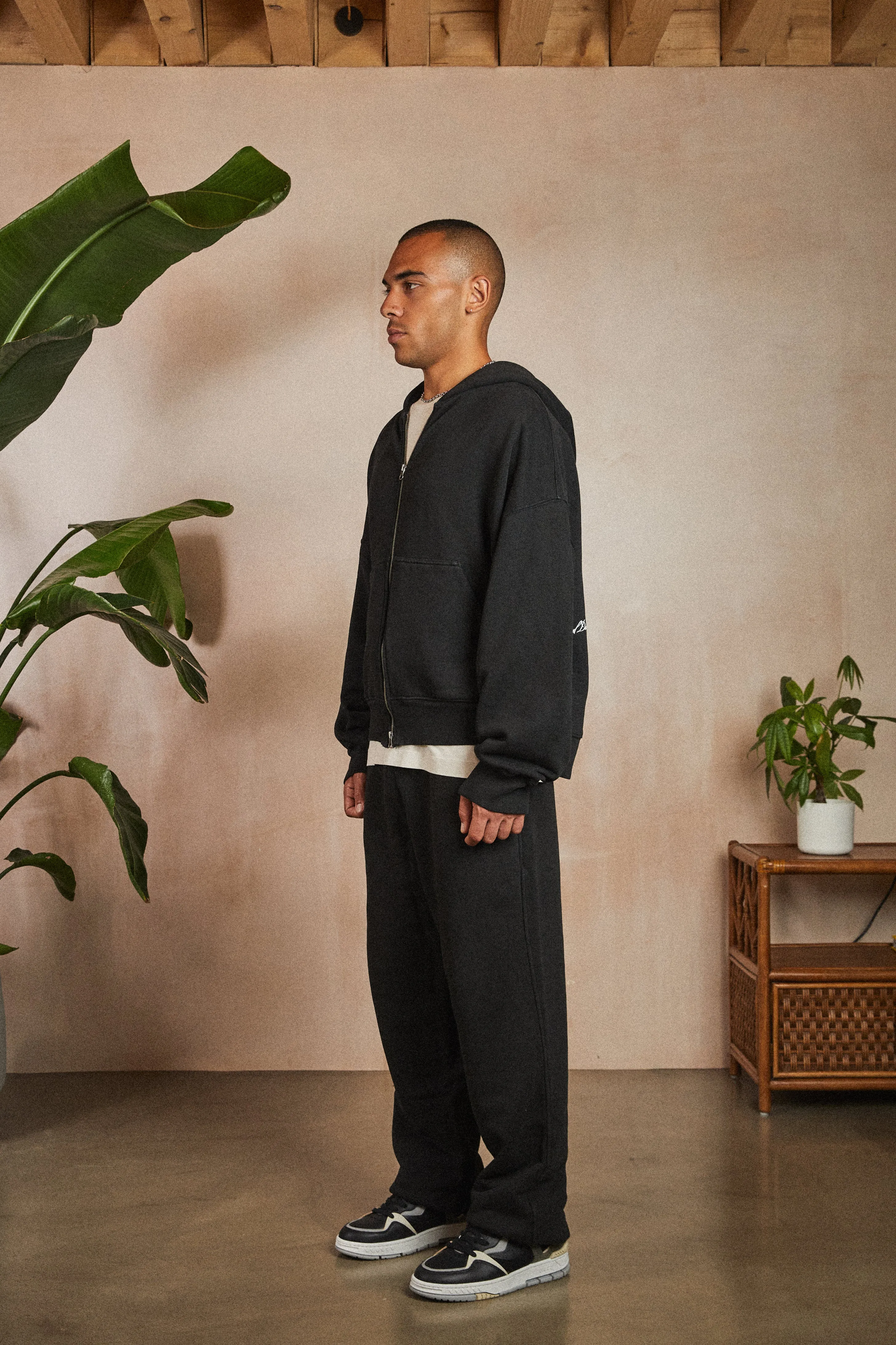 BLANX ZIP HOODIE sold by Criminal Damage product image thumbnail 4