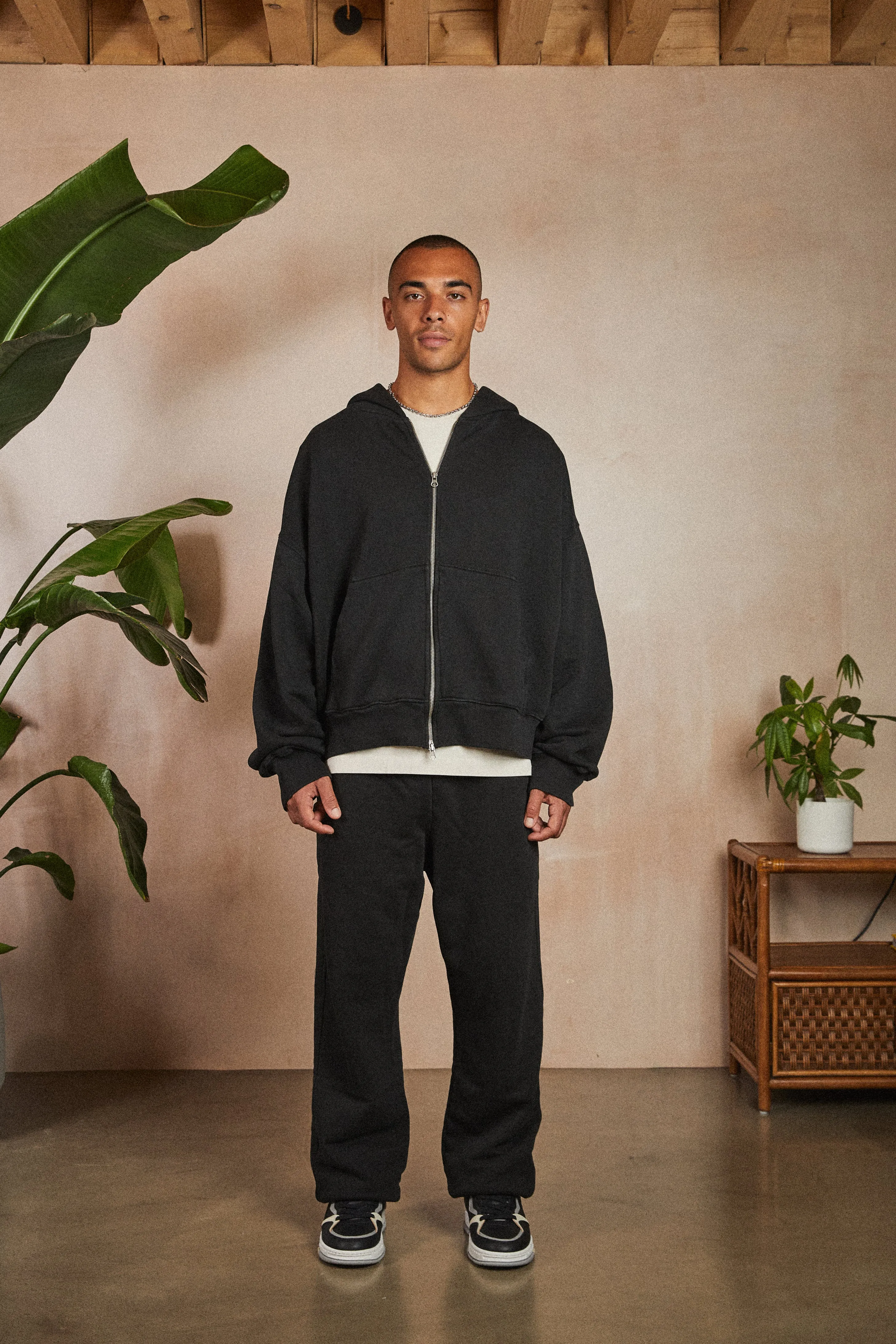 BLANX ZIP HOODIE sold by Criminal Damage product image thumbnail 2