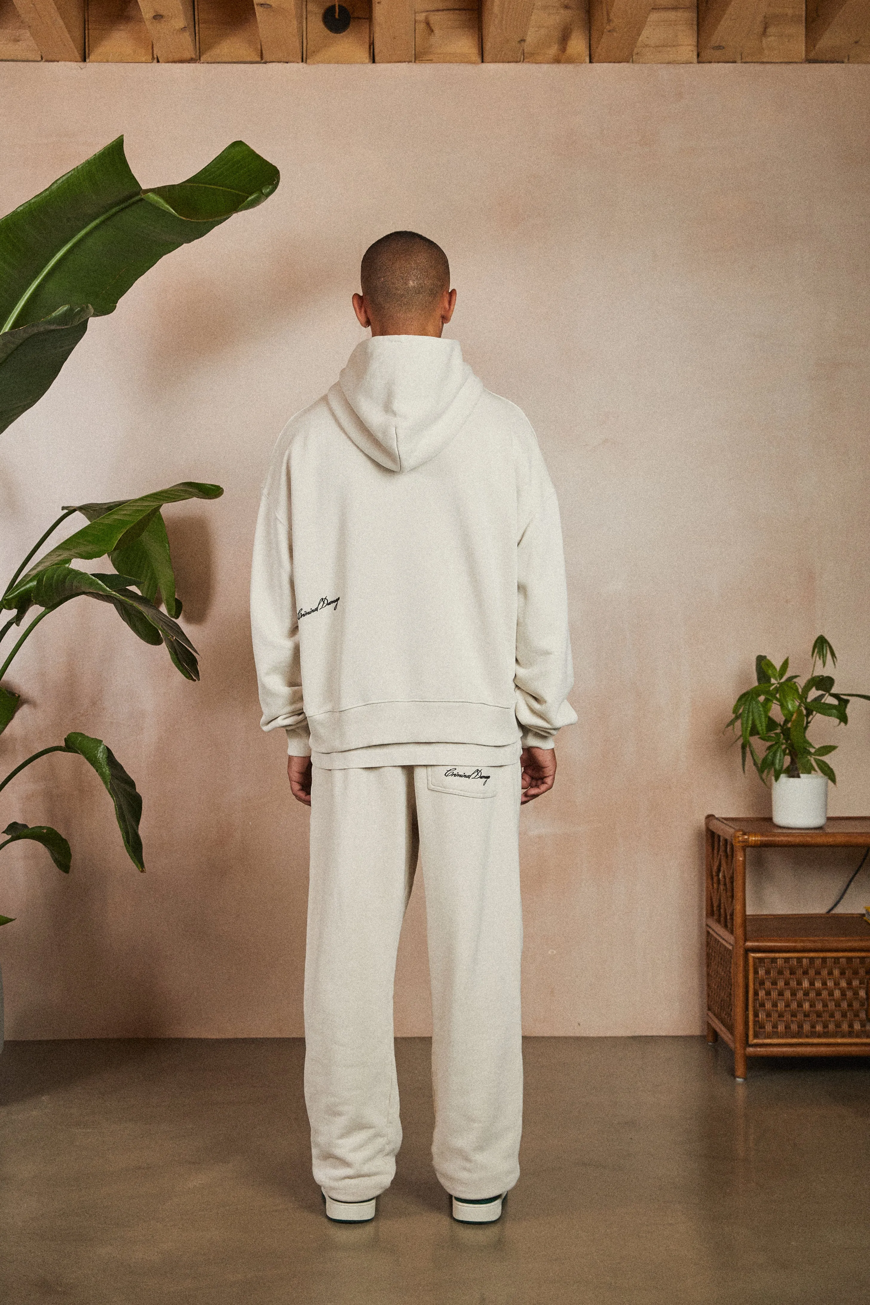 BLANX HOODIE OFF WHITE sold by Criminal Damage product image thumbnail 5
