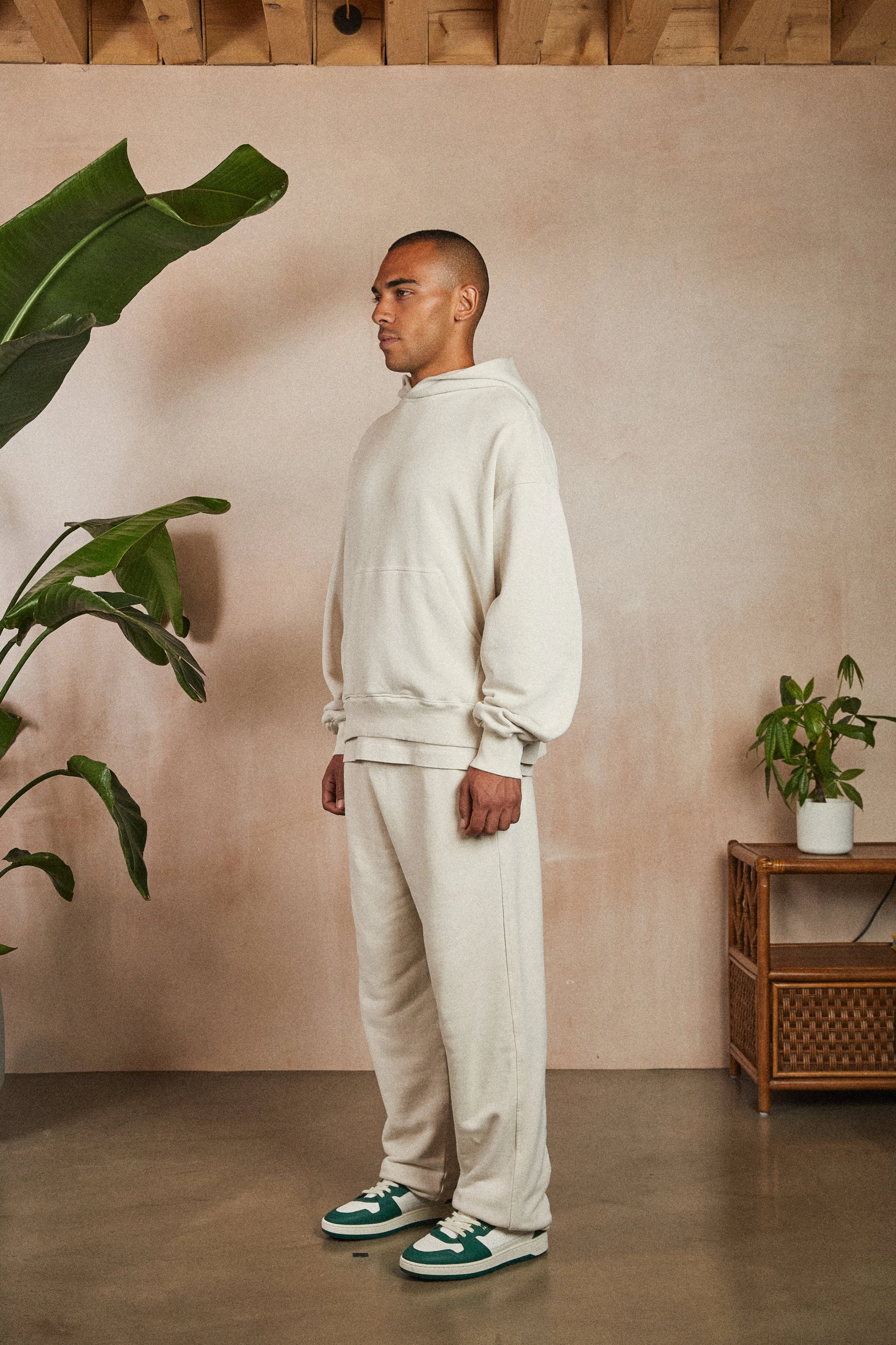 BLANX HOODIE OFF WHITE sold by Criminal Damage product image thumbnail 4