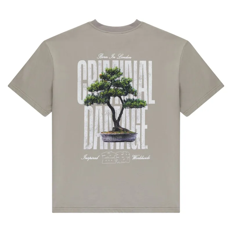 BONSAI GRAPHIC - Grey sold by Criminal Damage