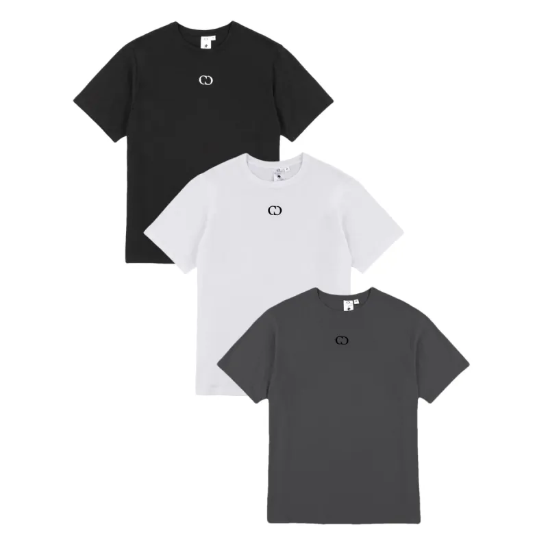 ECO ESSENTIAL 3 PACK TEE - MONO sold by Criminal Damage