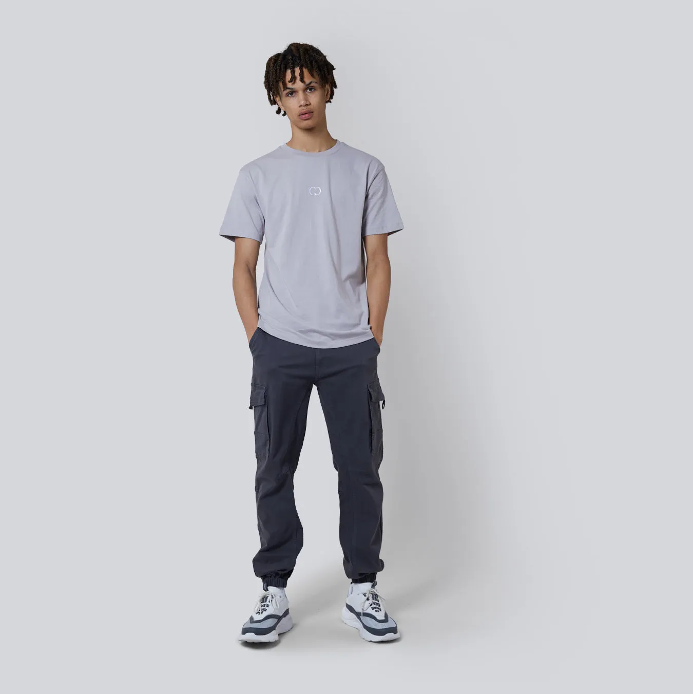 ECO ESSENTIALS T-SHIRT - LIGHT GREY sold by Criminal Damage product image thumbnail 4