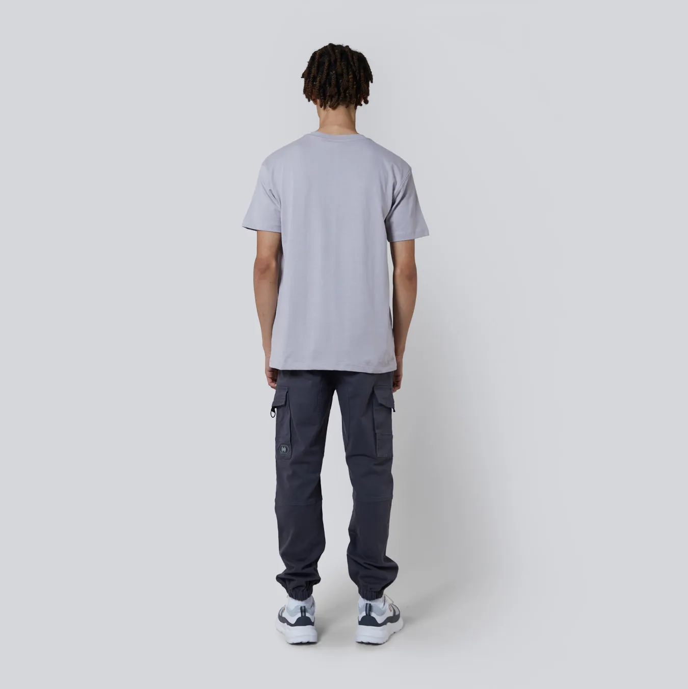 ECO ESSENTIALS T-SHIRT - LIGHT GREY sold by Criminal Damage product image thumbnail 3