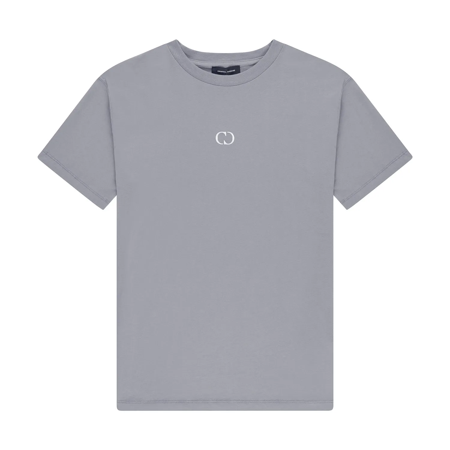 ECO ESSENTIALS T-SHIRT - LIGHT GREY sold by Criminal Damage