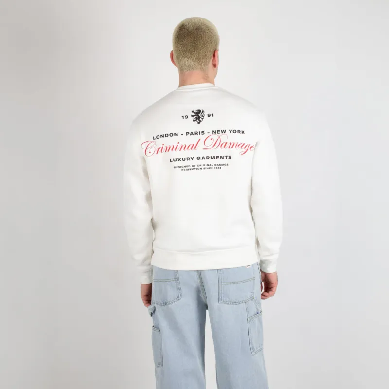 LUXURY SWEATSHIRT sold by Criminal Damage