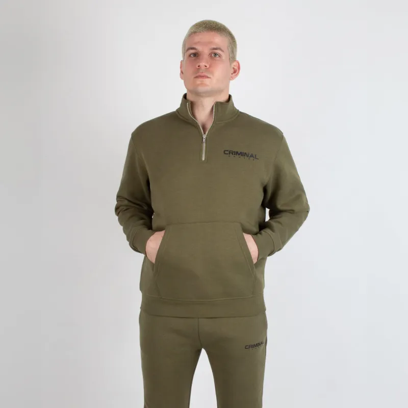 ZIP UP SWEATER made by Criminal Damage