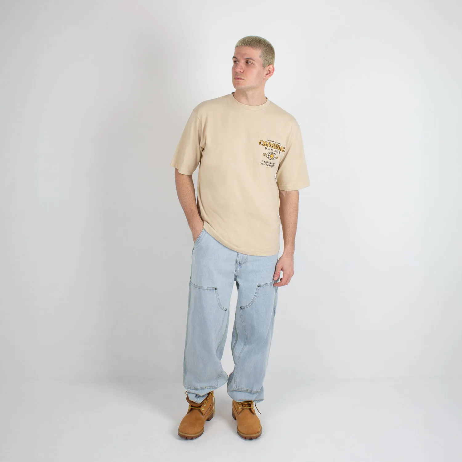 CIGAR T-SHIRT sold by Criminal Damage product image thumbnail 4