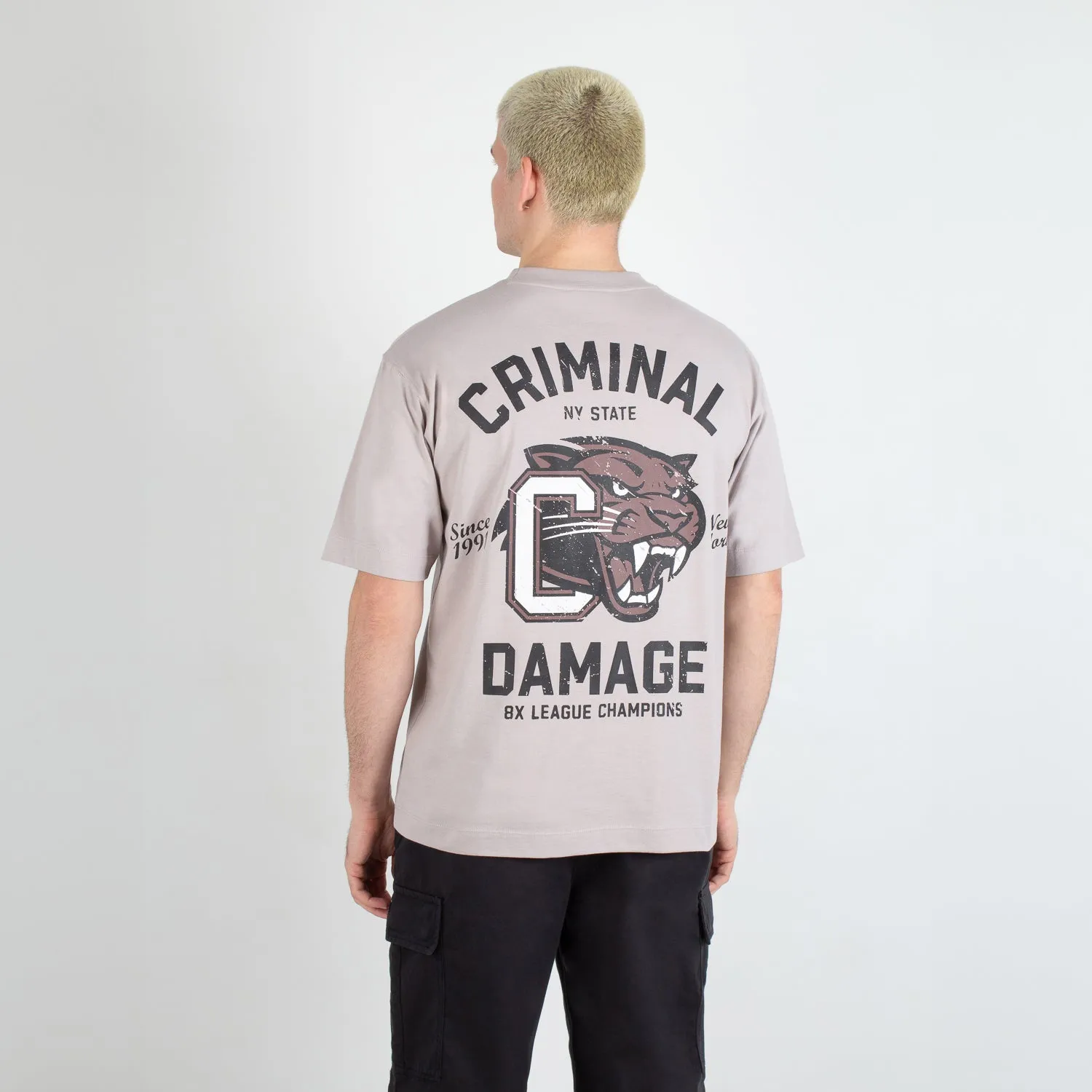 PANTHER VARSITY T-SHIRT sold by Criminal Damage