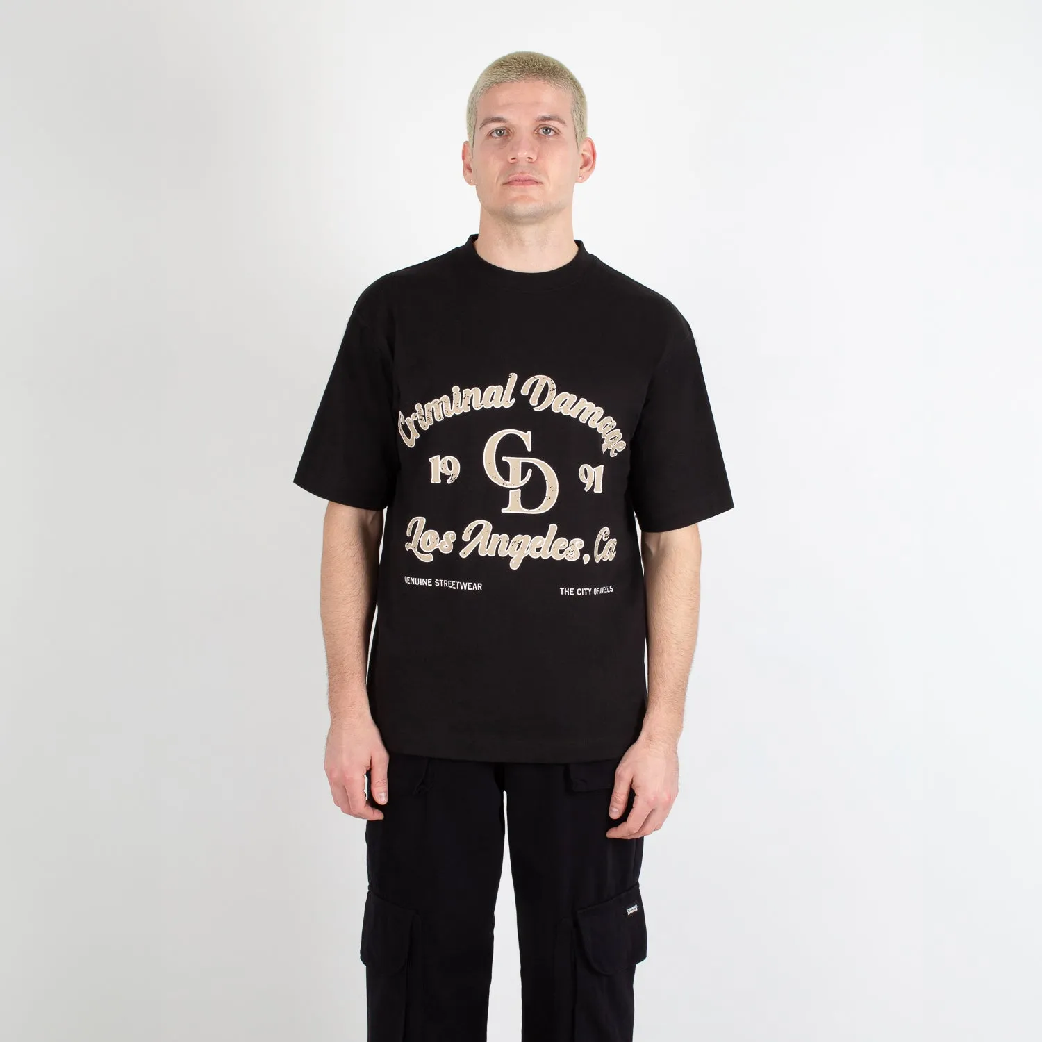 LOS ANGELES T-SHIRT sold by Criminal Damage product image thumbnail 2